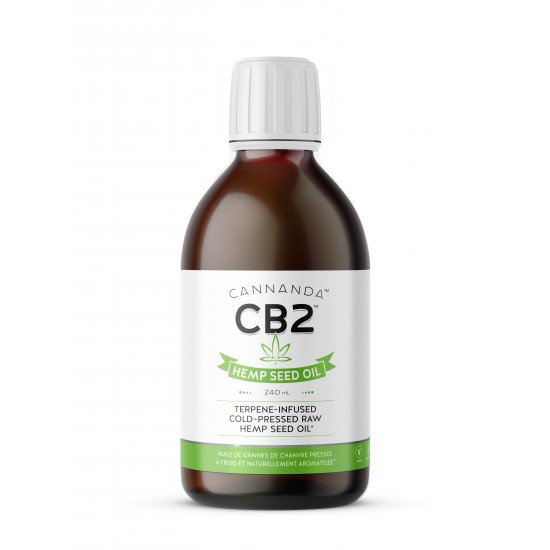 Hem oil infused with CB2 TERPENES blend - No flavor